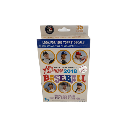 2018 Topps Heritage Baseball Blaster Box