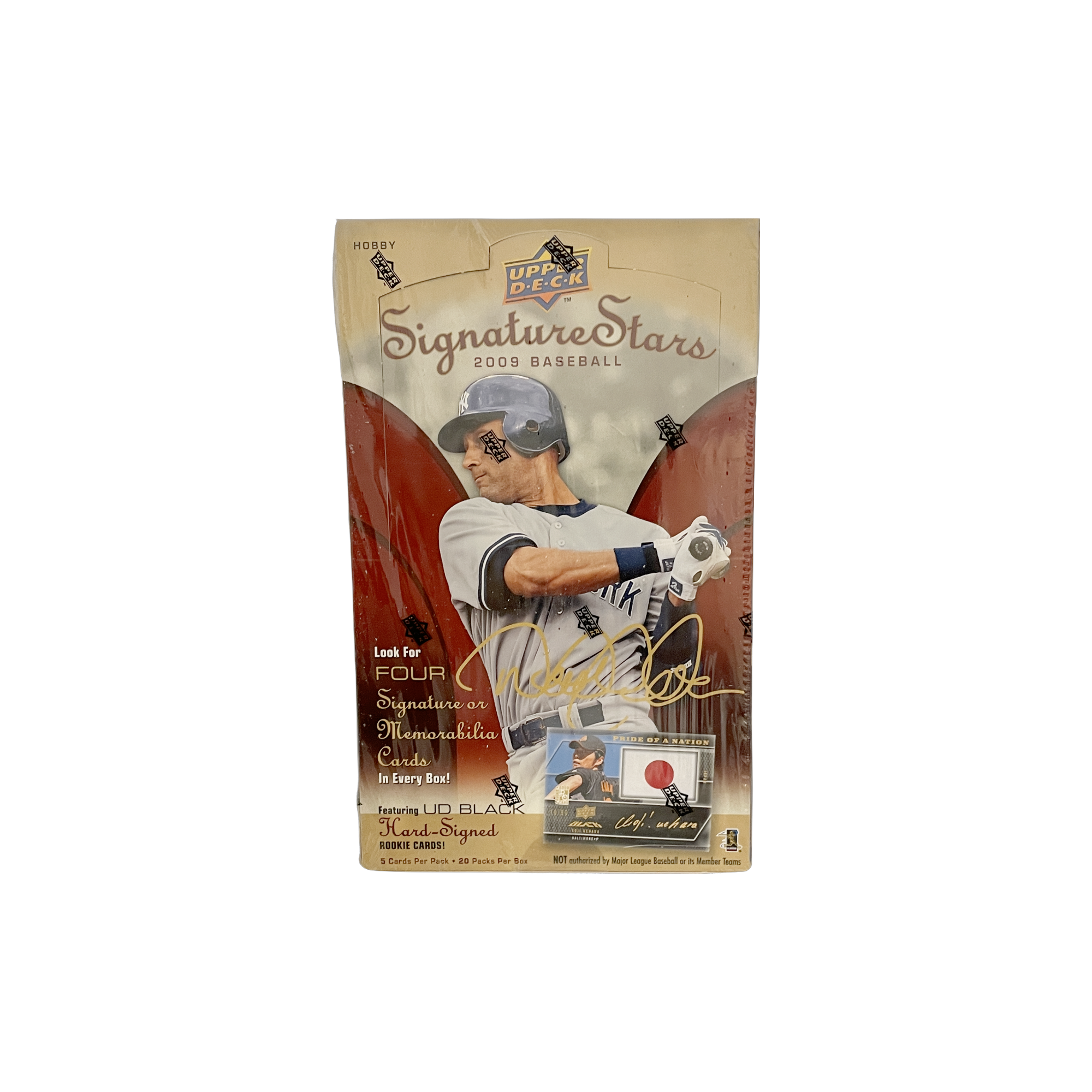 s680129065388134146_p3473_i1_w2000 2009 Upper Deck Signature Stars Baseball Hobby Box - Image 1