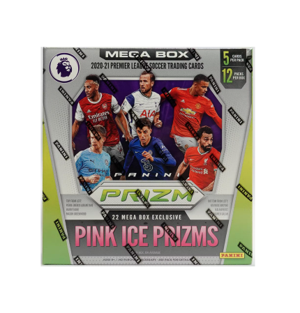 2020-21 Panini Prizm Premier League Soccer 20 Mega box case