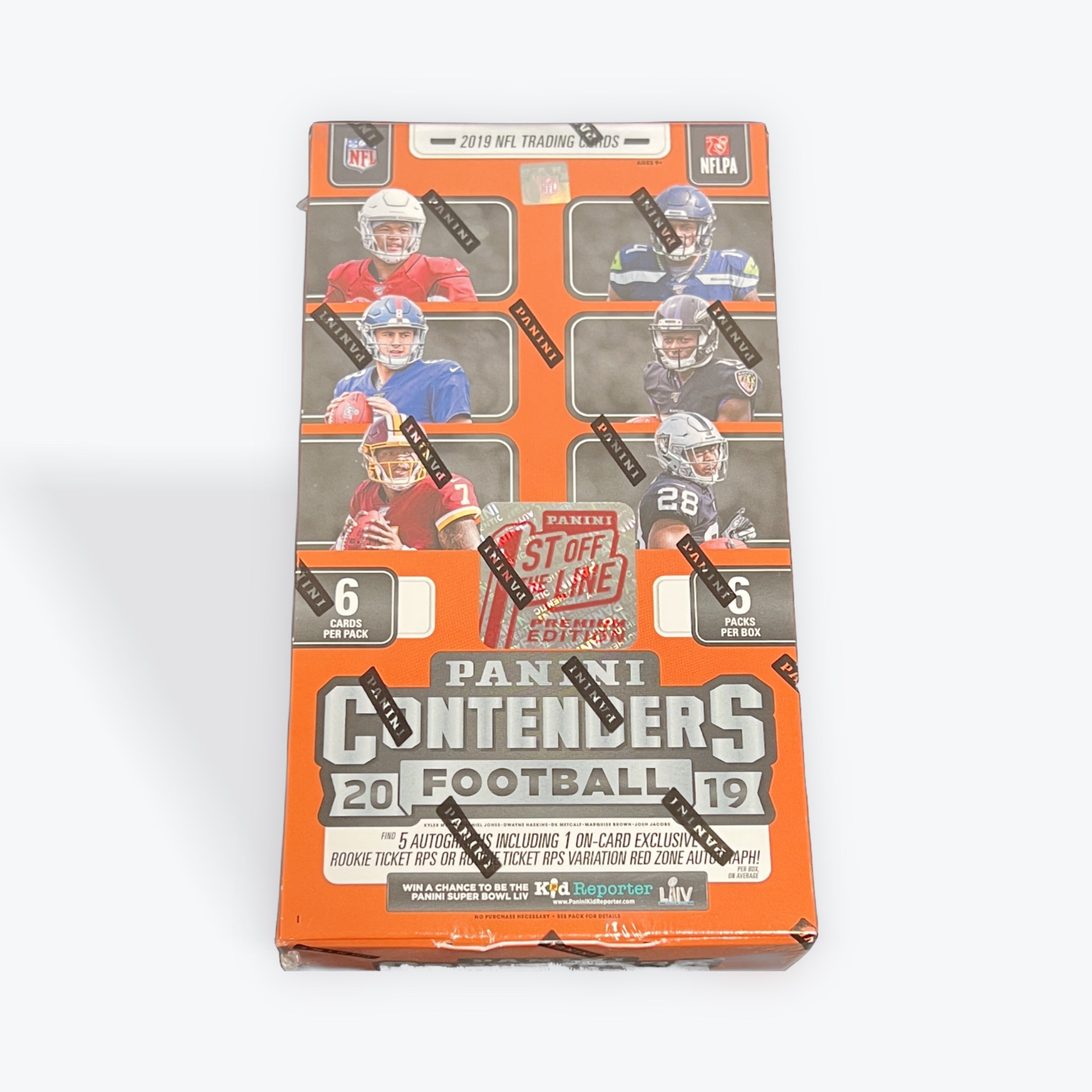 s680129065388134146_p3520_i1_w2880 2019 Panini Contenders 1st Off The Line FOTL Football Hobby Box - Image 1
