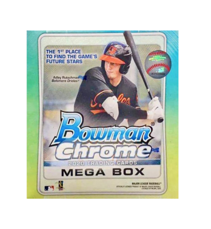 2020 Bowman Chrome Baseball - Walmart Mega box