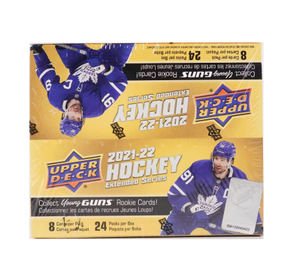 2021-22 Upper Deck Hockey Extended Series Retail Box