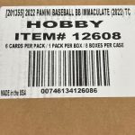 2022 Panini Immaculate Baseball 8 Box Case - Image 2