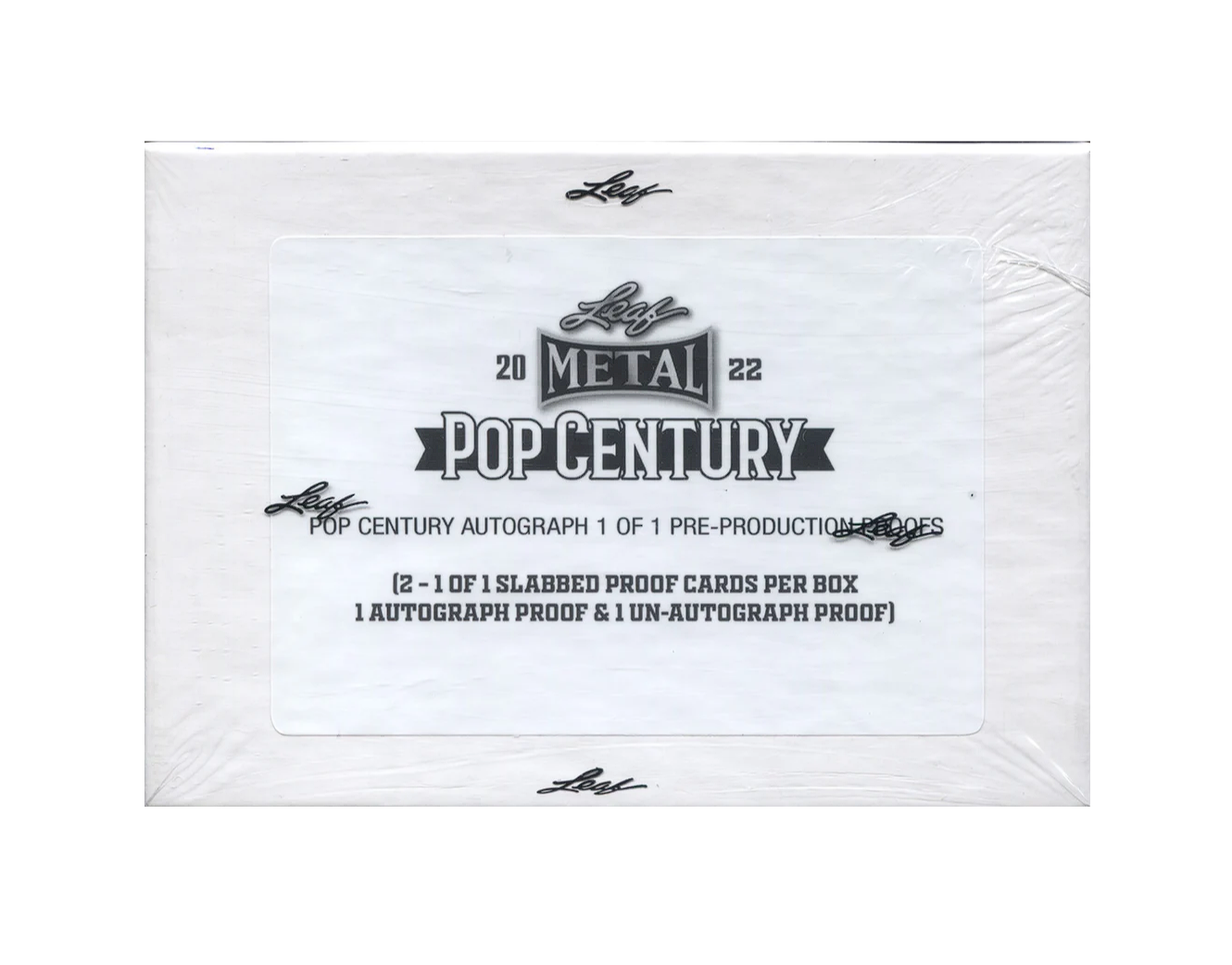s680129065388134146_p3561_i2_w1330 2022 Leaf Metal Pop Century 1/1 Pre-Production Proof Hobby Box - Image 1