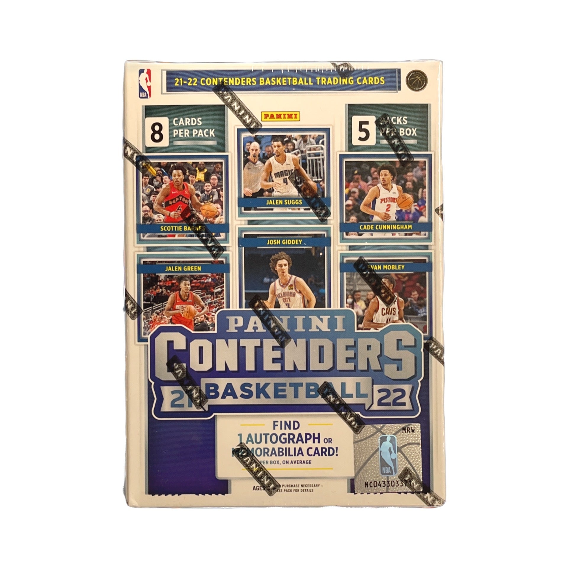 s680129065388134146_p3566_i1_w1920 2021/22 Panini Contenders Basketball Blaster Box - Image 1