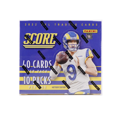 2022 Panini Score Football Hobby Box