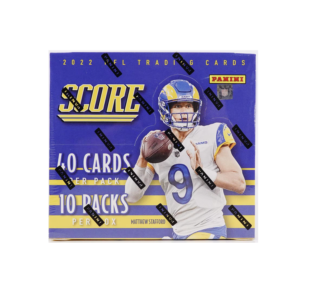 s680129065388134146_p3567_i1_w1122 2022 Panini Score Football Hobby Box - Image 1