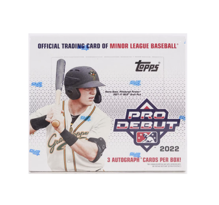 2022 Topps Pro Debut Jumbo Hobby Box