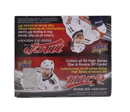 2022-23 Upper Deck MVP Hockey Retail Box