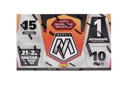 2021/22 Panini Mosaic Soccer FIFA Road to World Cup Box