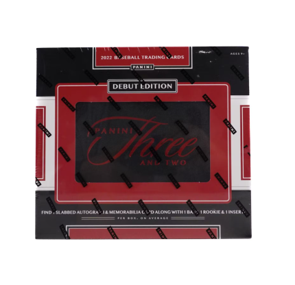 2022 Panini Three and Two Baseball Hobby Box