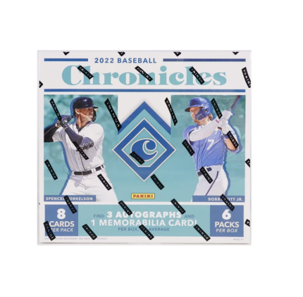 2022 Panini Chronicles Baseball Hobby Box