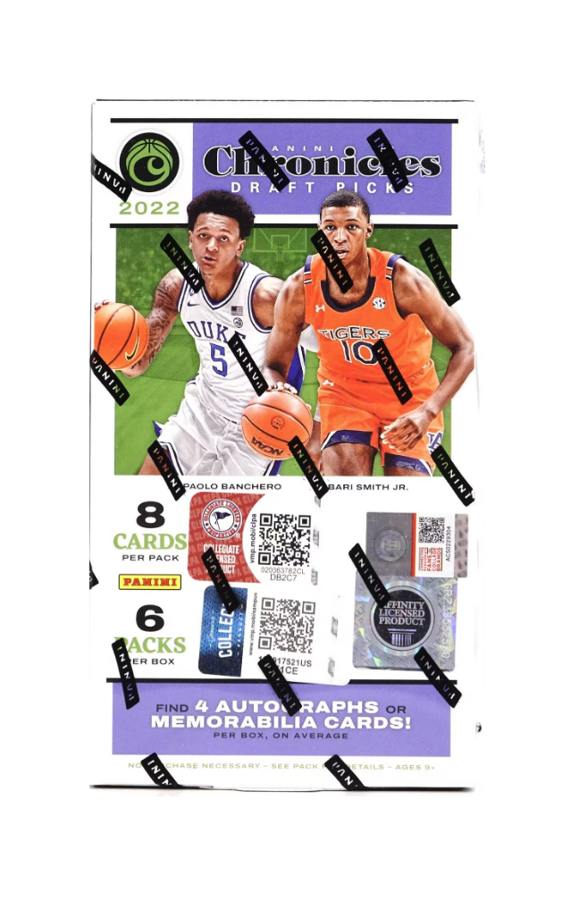 s680129065388134146_p3633_i2_w648 2022-23 Panini Chronicles Draft Picks Basketball Hobby Box - Image 1