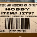 2022 Panini Prizm World Cup Soccer Hobby 12 Box Case - Image 2