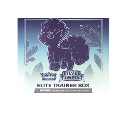 Pokemon Sword & Shield Silver Tempest Elite Trainer Box