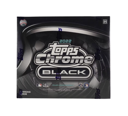 2022 Topps Chrome Black Baseball Hobby Box
