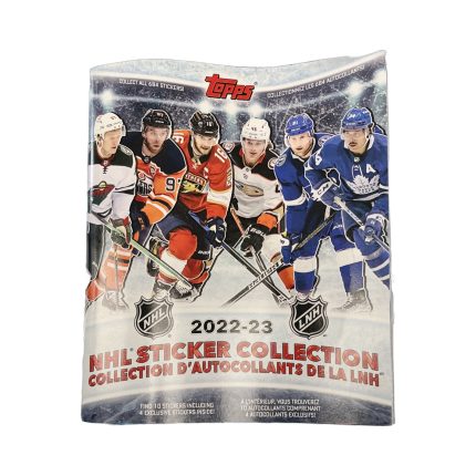 2022-23 Topps NHL Sticker Collection Hockey Album