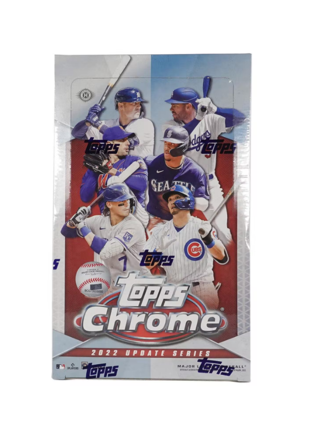 s680129065388134146_p3726_i2_w622 2022 Topps Chrome Update Series Baseball Hobby Box - Image 1