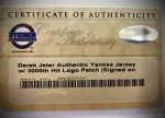 Derek Jeter DJ3K Autographed Jersey COA - Image 3
