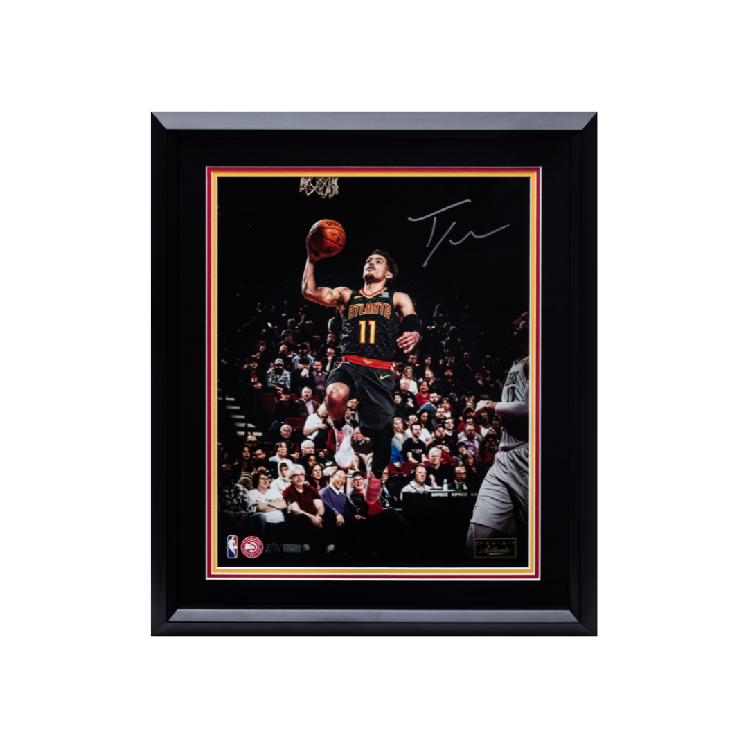 s680129065388134146_p3745_i2_w1080 Trae Young Autographed Framed Picture #2/111 Limited Edition - Image 1