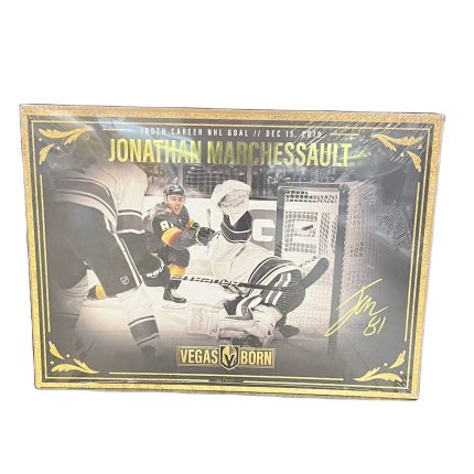Jonathan Marchessault 100th Career Goal Poster #/500