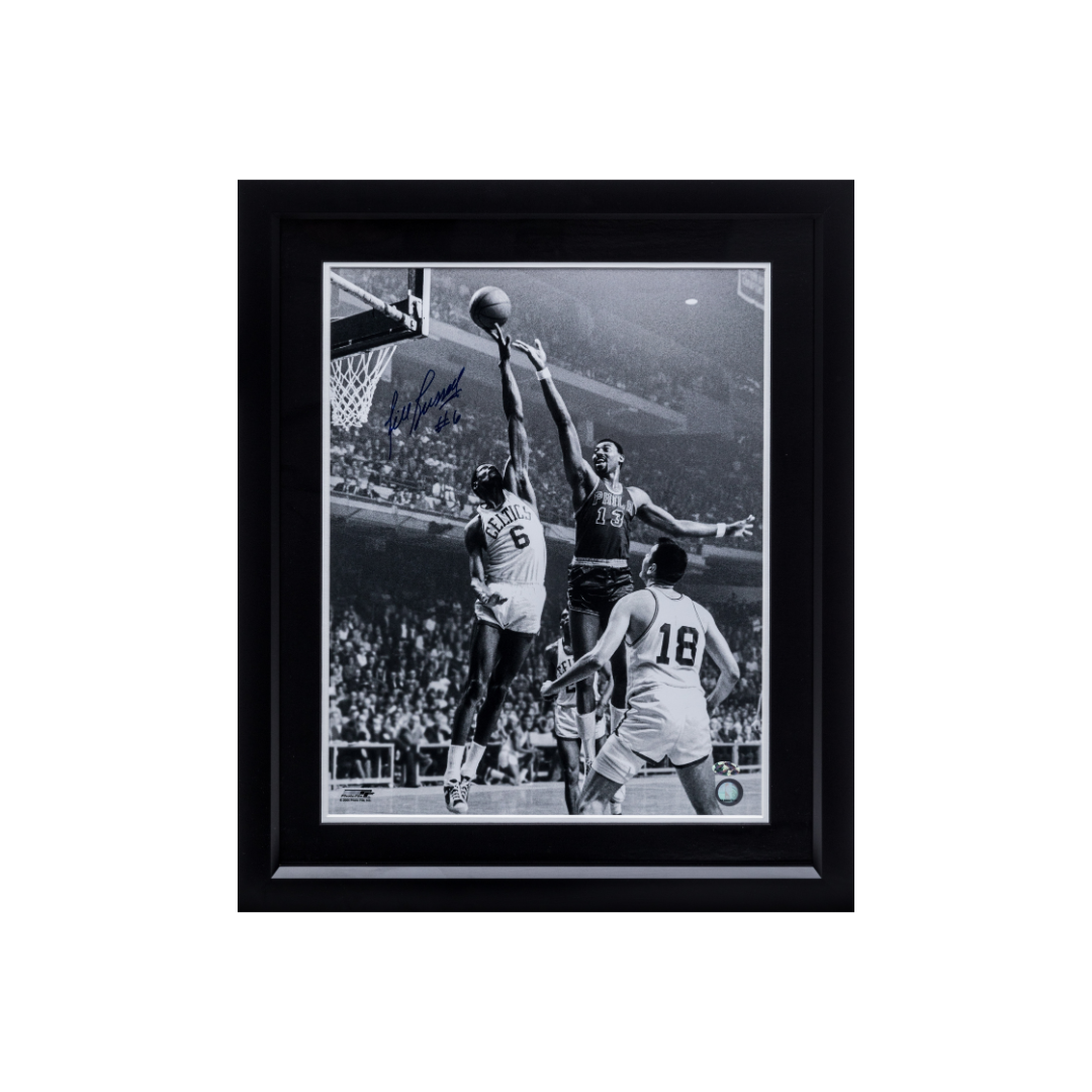 s680129065388134146_p3748_i2_w1080 Bill Russell Boston Celtics Framed Autographed Poster 16x20 - Image 1