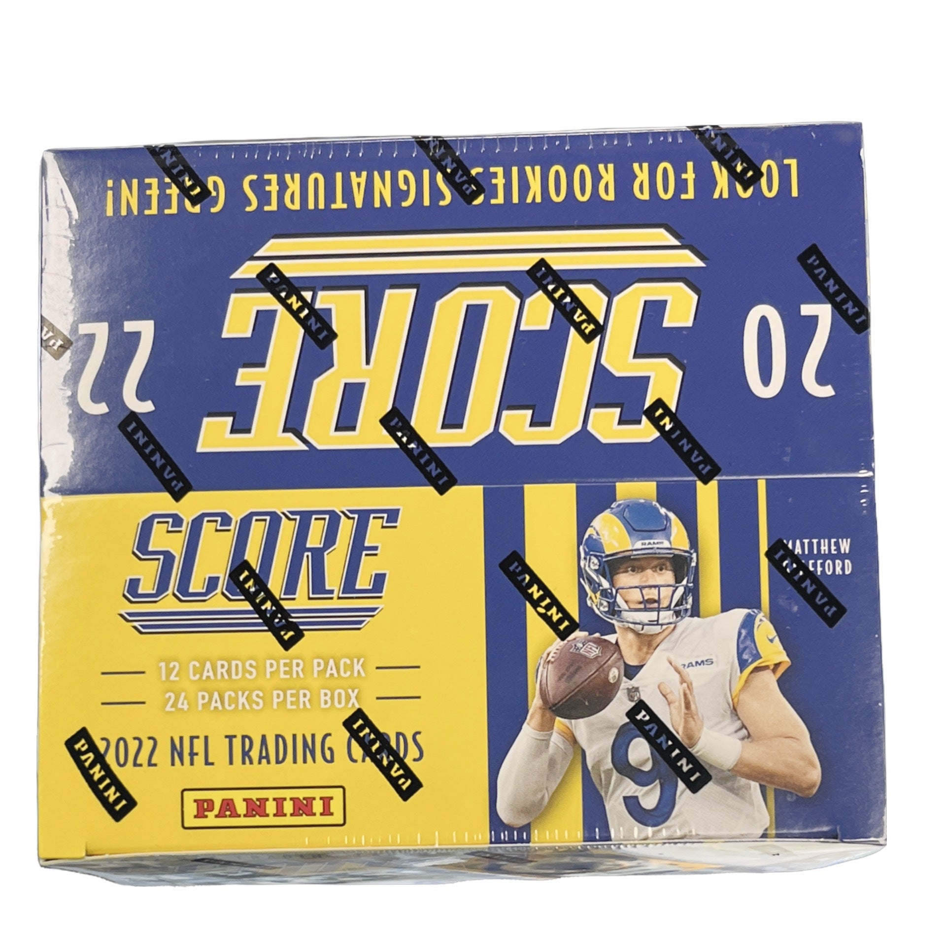 s680129065388134146_p3767_i1_w1920 2022 Panini Score Football Excell Retail Box - Image 1