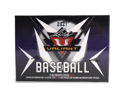 2021 Leaf Valiant Baseball Hobby Box