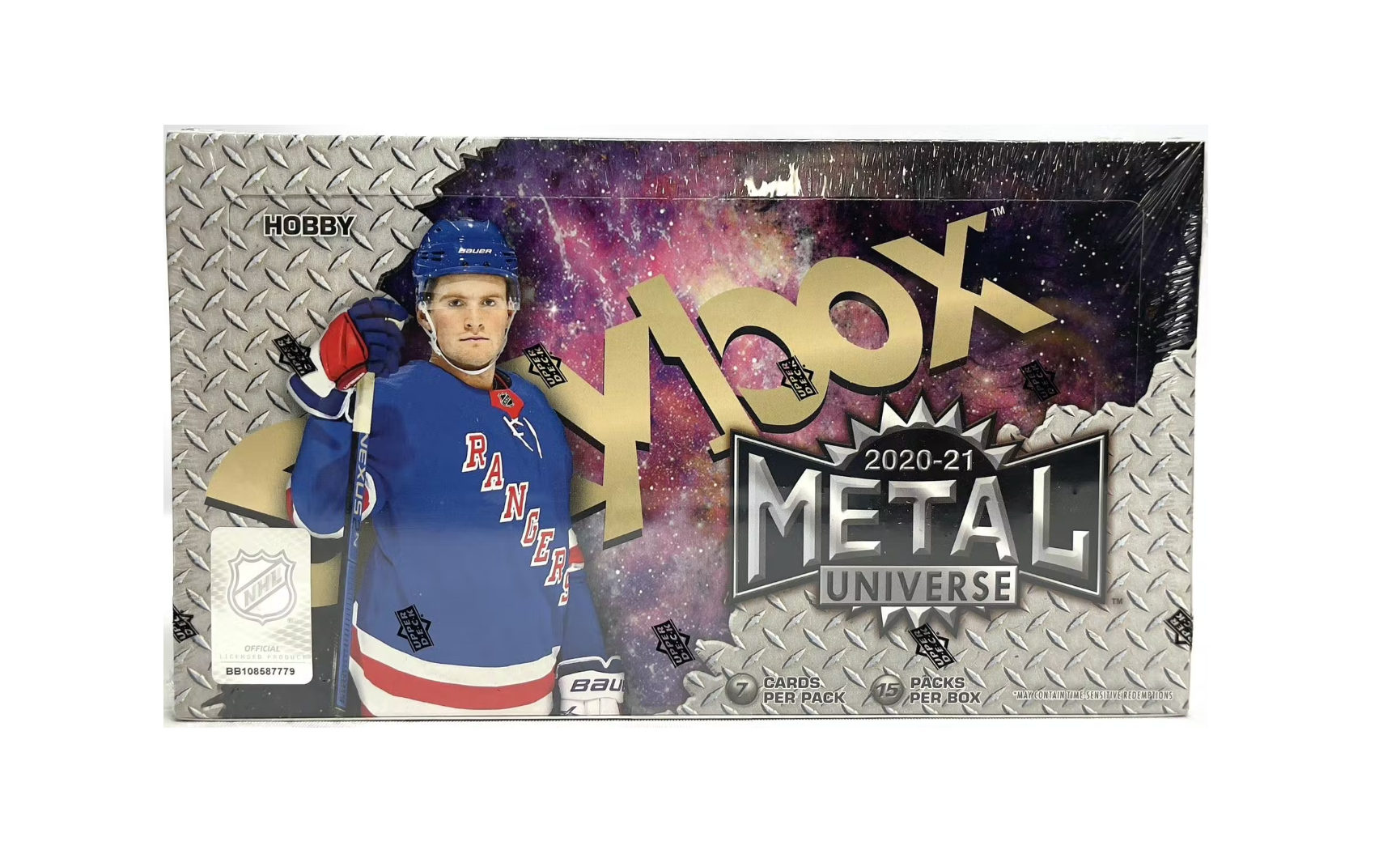 s680129065388134146_p3772_i2_w1730 2020-21 Upper Deck Skybox Metal Universe Hockey Hobby 8-Box Case - Image 1