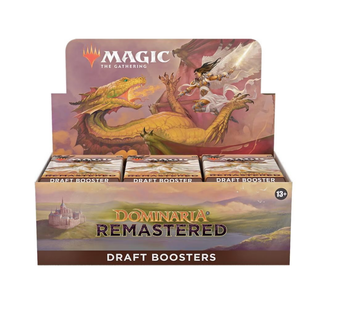 s680129065388134146_p3796_i2_w1082 Magic The Gathering Dominaria Remastered Draft Booster Box - Image 1