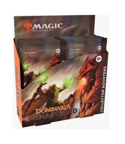 Magic The Gathering Dominaria Remastered Collector Booster Box