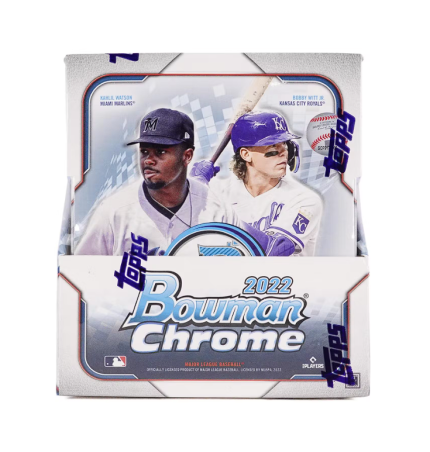 2022 Bowman Chrome Baseball Hobby 12 Box Case
