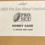 2022 Leaf Pro Set Metal Football 12 Box Case - Image 2