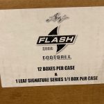2022 Leaf Flash Football Hobby 12-Box Case - Image 2
