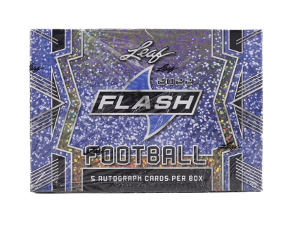 2022 Leaf Flash Football Hobby Box