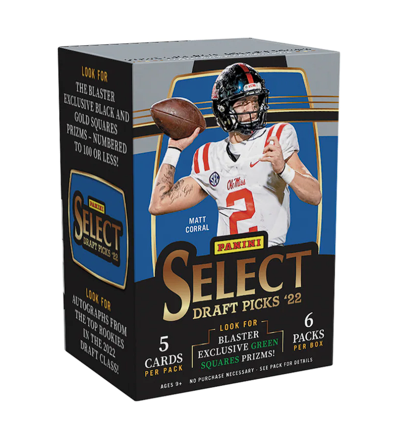 s680129065388134146_p3831_i2_w814 2022 Panini Select Football Fanatics Exclusive Blaster Box - Image 1