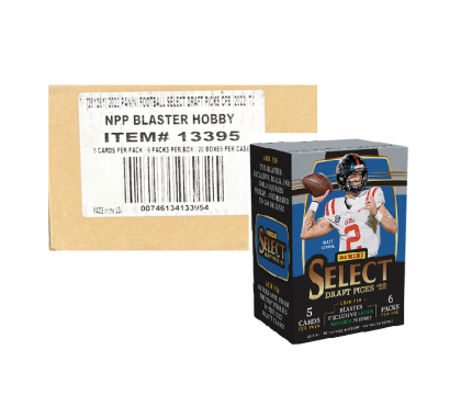 2022 Panini Select Draft Picks Football Blaster Fanatics Exclusive Case