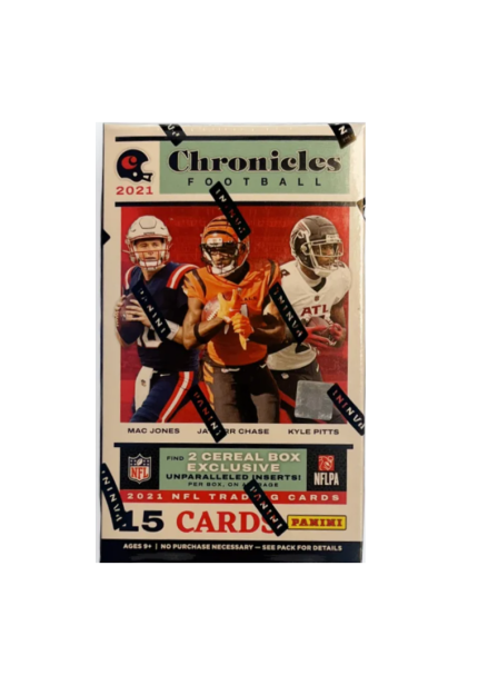 2021 Panini Chronicles Football Cereal Box