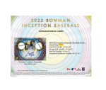 2022 Bowman Inception Baseball Hobby Box - Image 4
