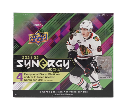 2021-22 Upper Deck Synergy Hockey Hobby Box