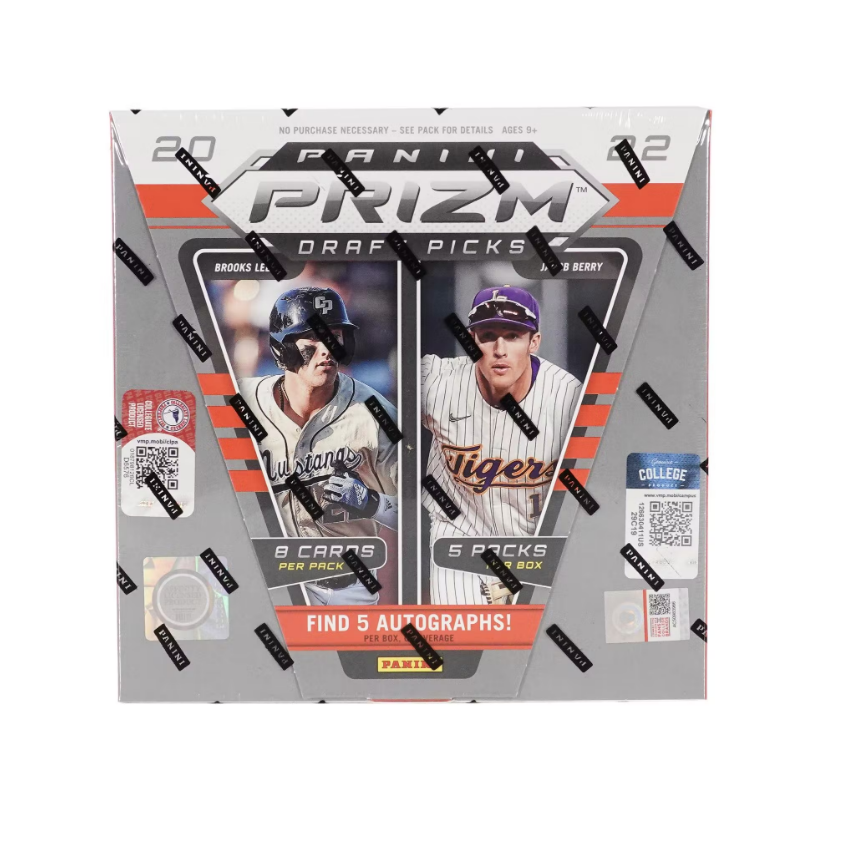 s680129065388134146_p3893_i2_w856 2022 Panini Prizm Draft Picks Baseball Hobby Box - Image 1