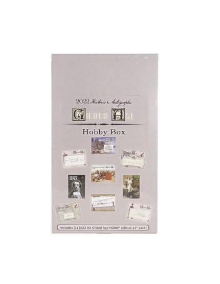 2023 Historic Autographs Gilded Age Hobby Box
