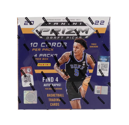 2022-23 Panini Prizm Draft Picks Basketball Hobby Box