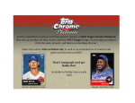 2022 Topps Chrome Platinum Anniversary Baseball Hobby Box - Image 3