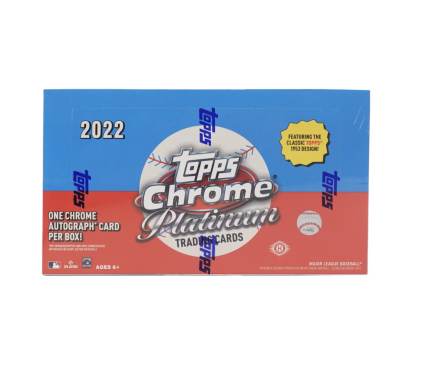 2022 Topps Chrome Platinum Anniversary Baseball Hobby Box