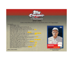 2022 Topps Chrome Platinum Anniversary Baseball Hobby 12-Box Case - Image 2