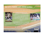 2022 Topps Stadium Club Chrome Baseball Hobby Box - Image 3