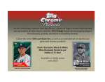 2022 Topps Chrome Platinum Anniversary Baseball Hobby LITE 16-Box Case - Image 2