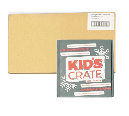 2022 Panini Holiday Kid's Crate Series 6 6-Box Case