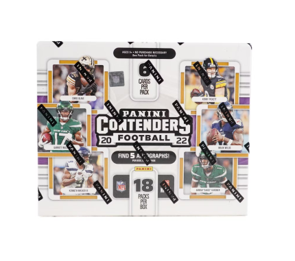 2022 Panini Contenders Football Hobby Box